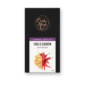Chilli & Cashew Dark Chocolate Bars