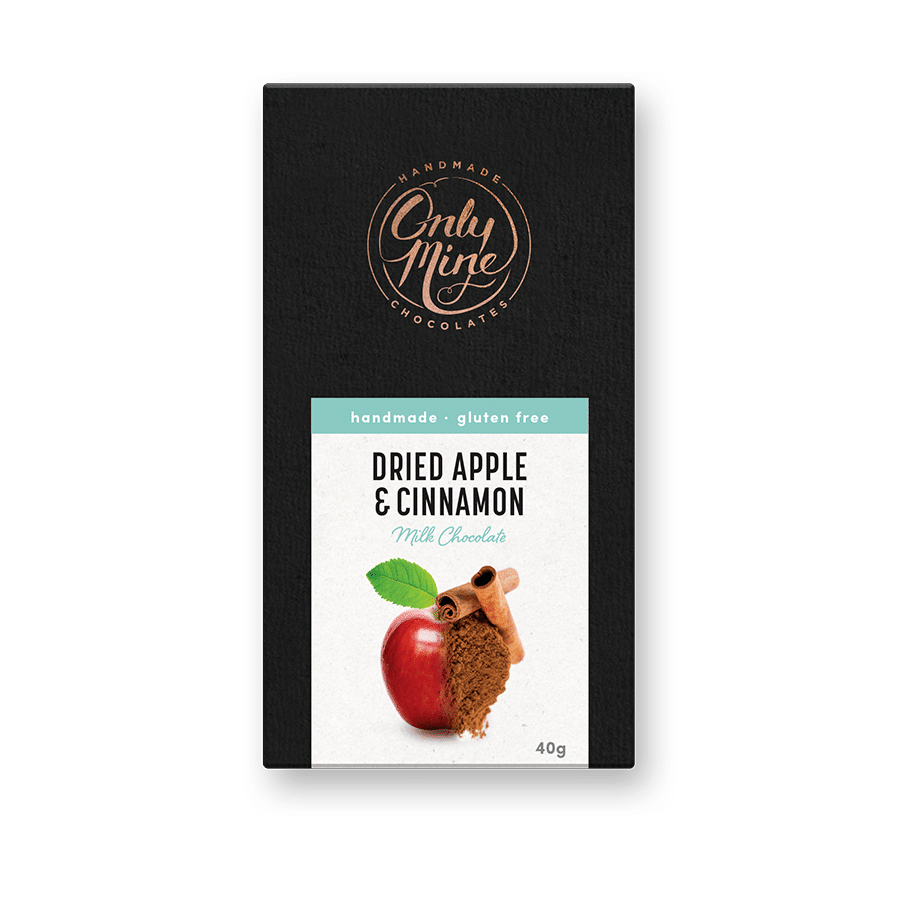 Dried Apple & Cinnamon Milk Chocolate Bars